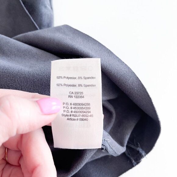 Aritzia Wilfred Free Nori dress // dark charcoal grey // Size XS // BNWOT - Picture 5 of 8